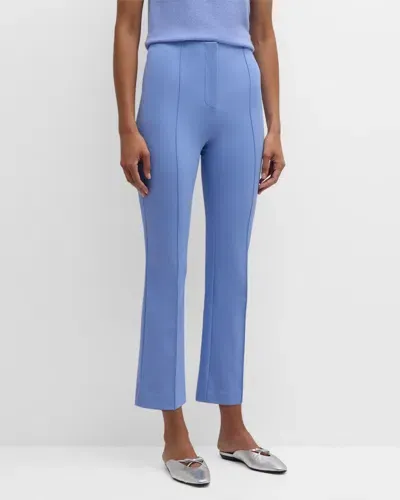 Veronica Beard Jaya Kick-flare Pants In Hydrangea