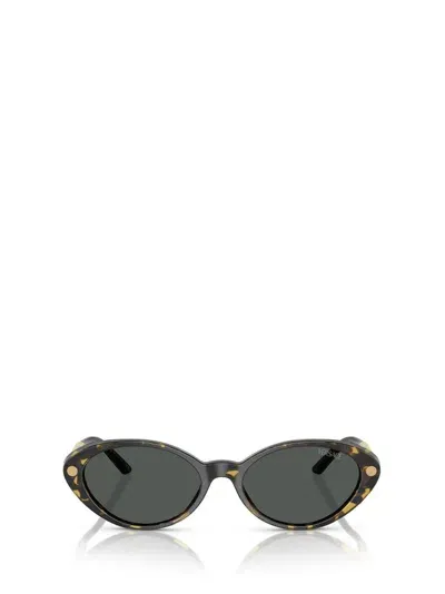 Versace Eyewear Oval In Multi