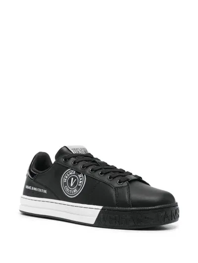 Versace Jeans Couture Court 88 Sneakers In Black