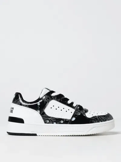 Versace Jeans Couture Baroccoflage-printed Sneakers In Weiss