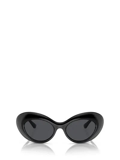 Versace Oval-frame Sunglasses In Gb1/87