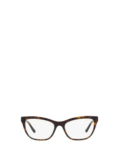 Versace Rectangular Frame Glasses In 108