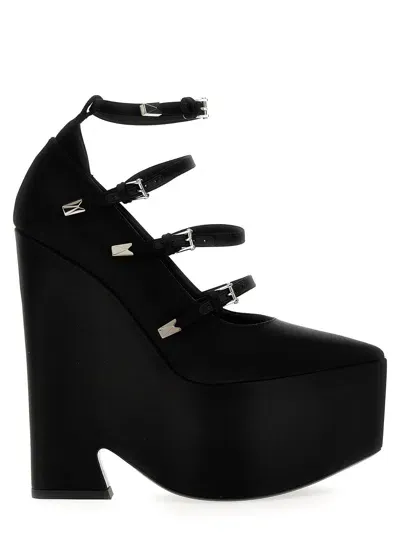 Versace Storm Storm Pumps In Black