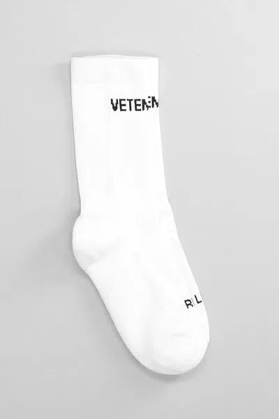 Vetements Socks In White