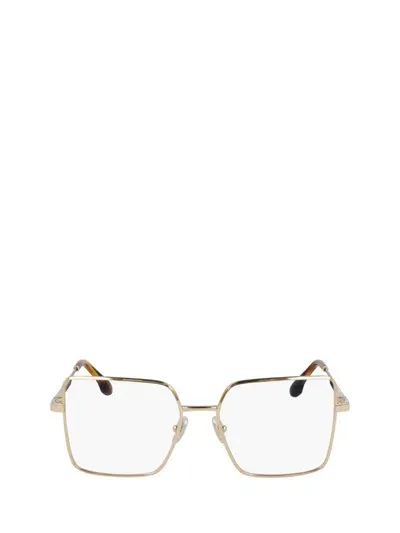 Victoria Beckham Eyeglasses In Gold