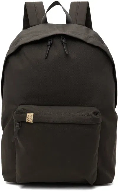 Visvim Gray Cordura 22l Backpack In Charcoal