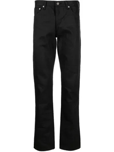 Visvim Fluxus 03 Straight Jeans In Black