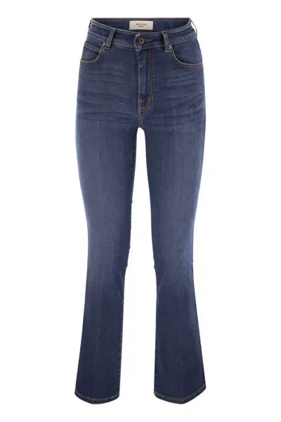 Weekend Max Mara Rapallo - Jeans Cropped In Denim Comfort In Blue