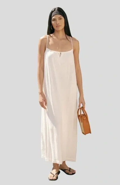 Whimsy + Row Soliel Dress In Cream