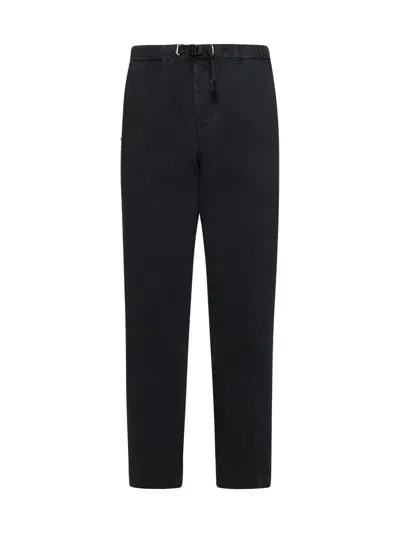 White Sand Trousers In Black