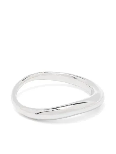 Wouters & Hendrix Les Eternelles Wavy Ring In Silber