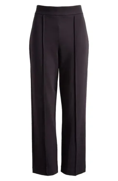 Wyeth Stretch Straight Leg Pants In Black