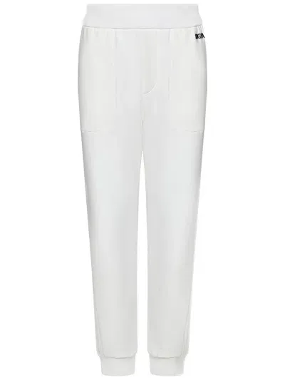 Zegna White Drawstring Sweatpants