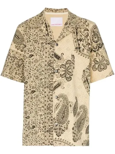 Paria Farzaneh Iranian Print Shirt In Neutrals