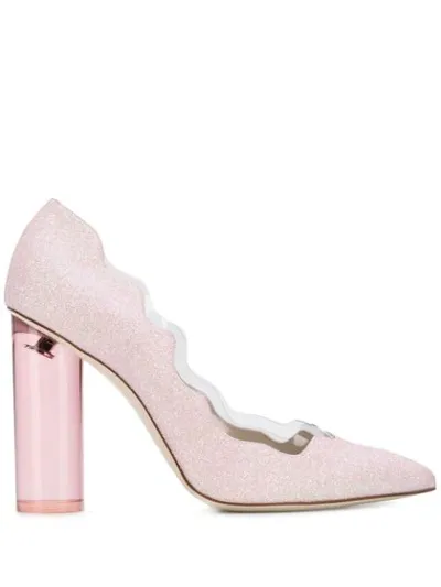 Francesca Bellavita Moon 100 Pumps In Pink