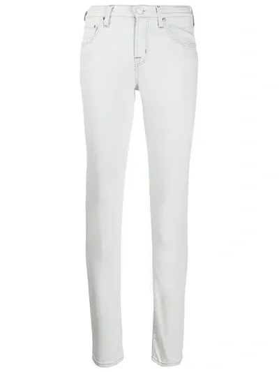 Jacob Cohen Kimberly Slim-fit Jeans In Grey