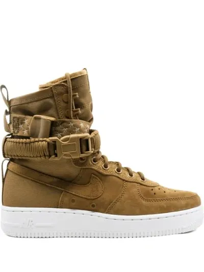 Nike Sf Af1 Sneakers In Brown