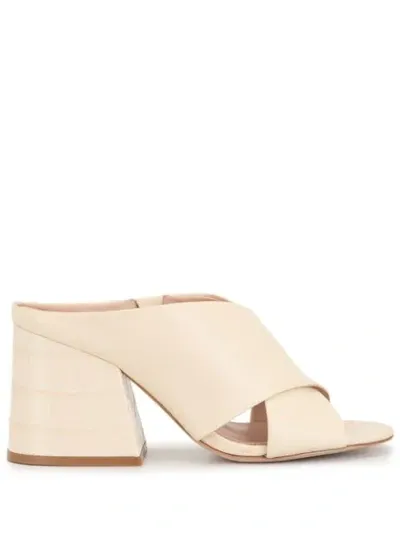 Schutz Summer Mestico Mules In Pink