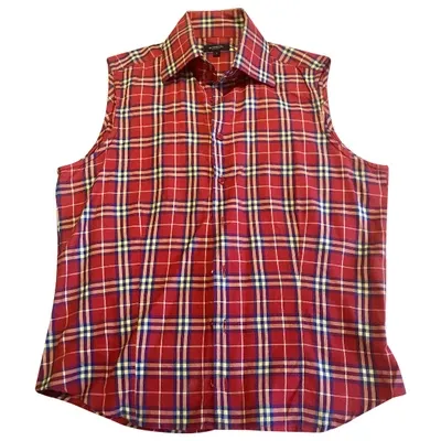 Pre-owned Burberry Shirt In Red