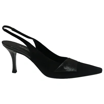 Pre-owned Sergio Rossi Heels In Black