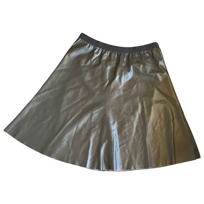 Pre-owned Marc Cain Mid-length Skirt In Black