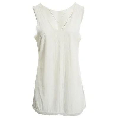 Pre-owned Lanvin Vest In White