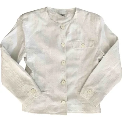 Pre-owned Courrèges Jacket In White