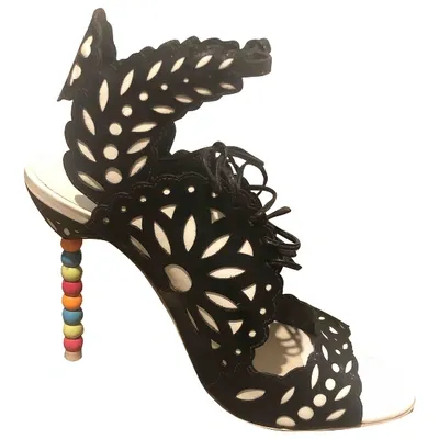 Pre-owned Sophia Webster Sandals In Black