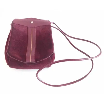 Pre-owned Emanuel Ungaro Handbag In Burgundy