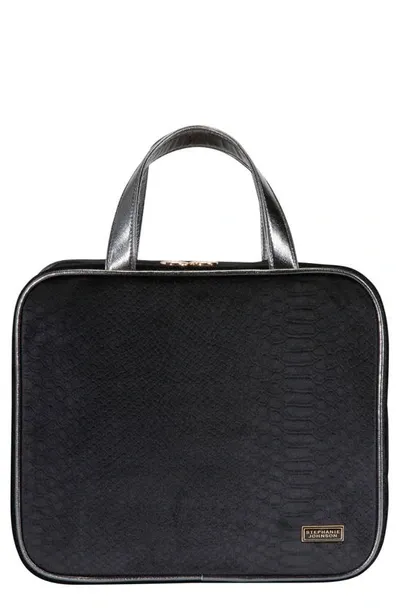 Stephanie Johnson Marais Noir Martha Large Briefcase Cosmetic Case