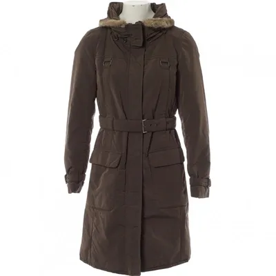 Pre-owned Max Mara Coat In Brown