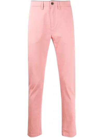 Department 5 Mike Slim-fit Chinos In Pink