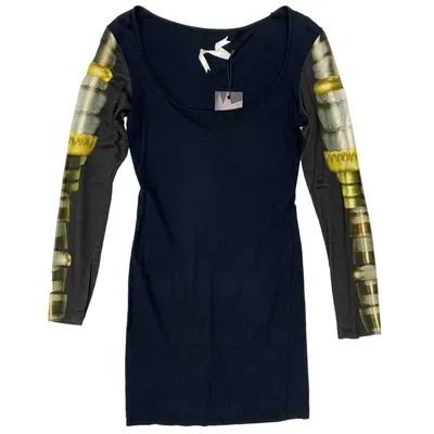 Pre-owned Peter Pilotto Mini Dress In Black