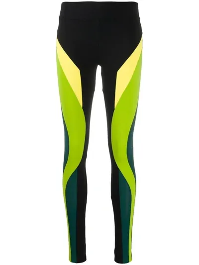 No Ka'oi Colour Block Leggings In Black