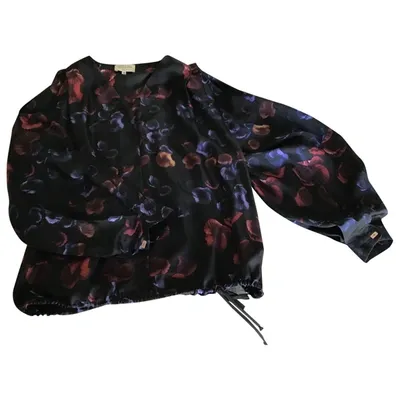 Pre-owned Zeus + Dione Silk Blouse In Multicolour