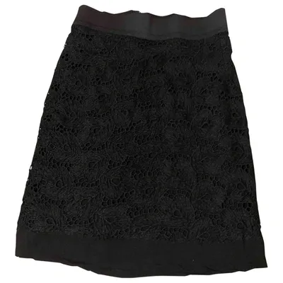 Pre-owned Dolce & Gabbana Mini Skirt In Black