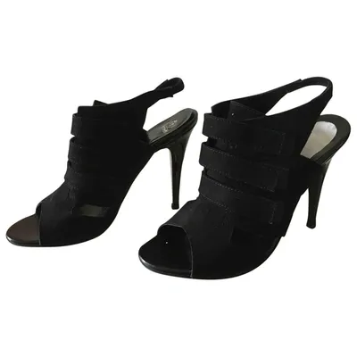 Pre-owned Belstaff Sandals In Black