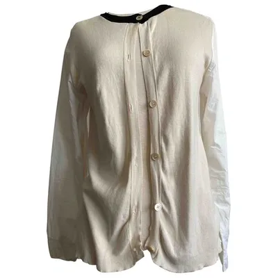 Pre-owned Marni Beige Cotton Knitwear