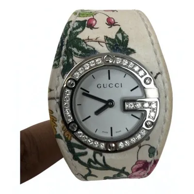 Pre-owned Gucci Sync Watch In Multicolour