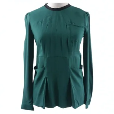 Pre-owned Marni Green Viscose Top