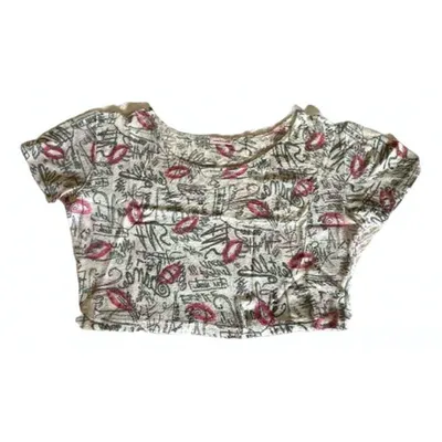 Pre-owned Guess Multicolour Synthetic Top