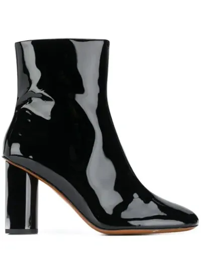 Clergerie Judith Ankle Boots In Black