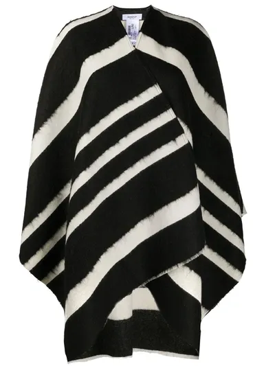 Dondup Black And White Poncho