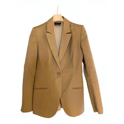 Pre-owned Fendi Blazer In Beige