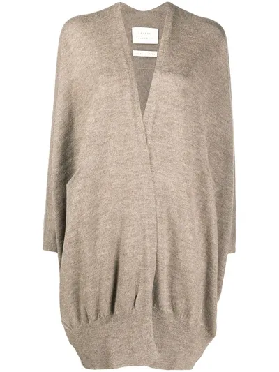 Lauren Manoogian V-neck Oversized Cardigan In Neutrals