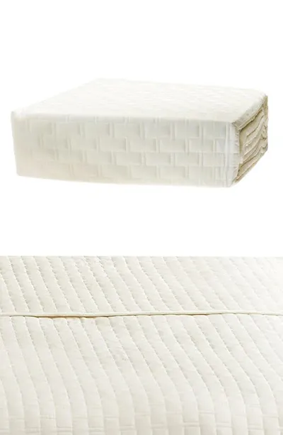 Bedvoyage Quilted Coverlet In Ivory