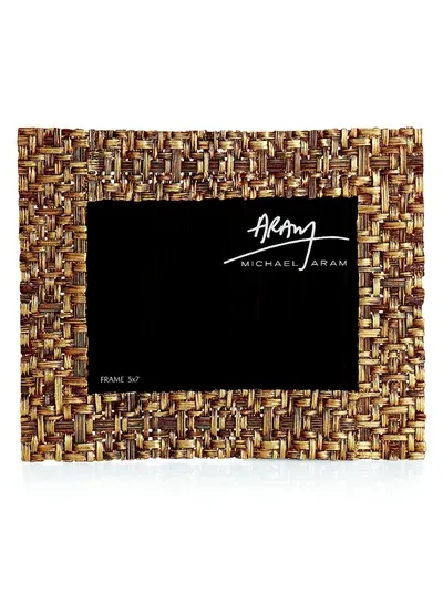 Michael Aram Palm Photo Frame In Gold