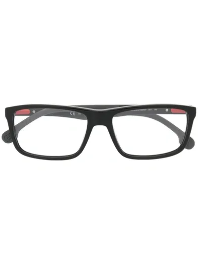 Carrera Brille Mit Eckigem Gestell In Black