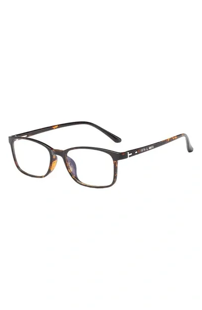 Fifth & Ninth Palo Alto 54mm Blue Light Filtering Glasses In Tort