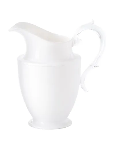 Mario Luca Giusti Federica Acrylic Pitcher, White